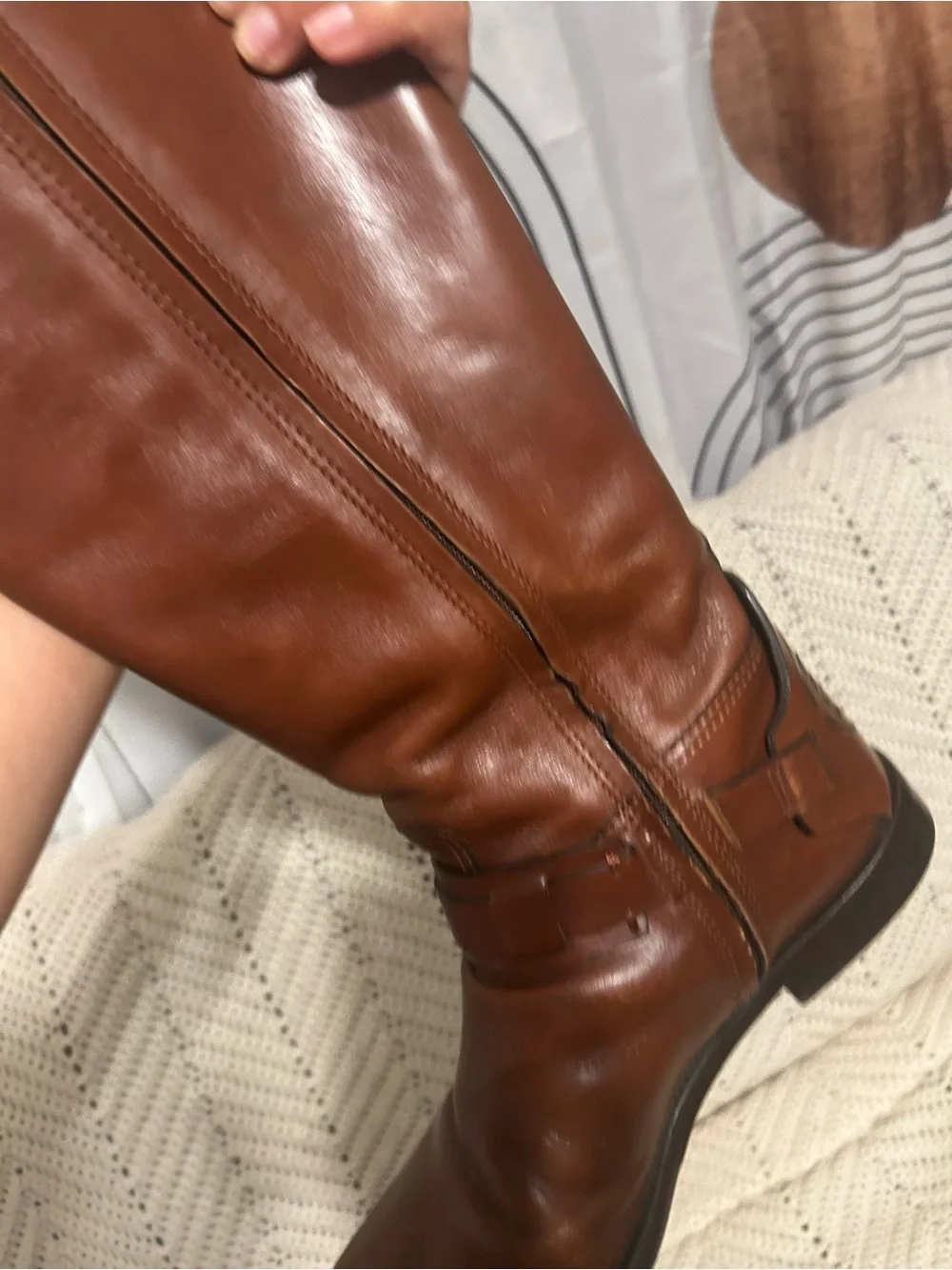 Tory Burch Derby Riding Boot